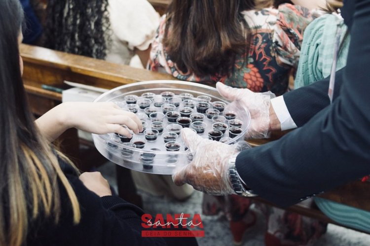 Nosso Culto de Ceia do Senhor em nossa Sede Setorial