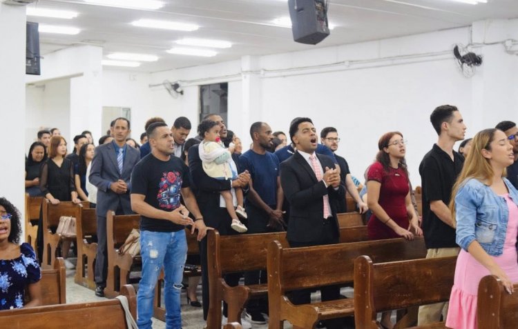 Primeiro culto setorial de 2025 com a nossa juventude